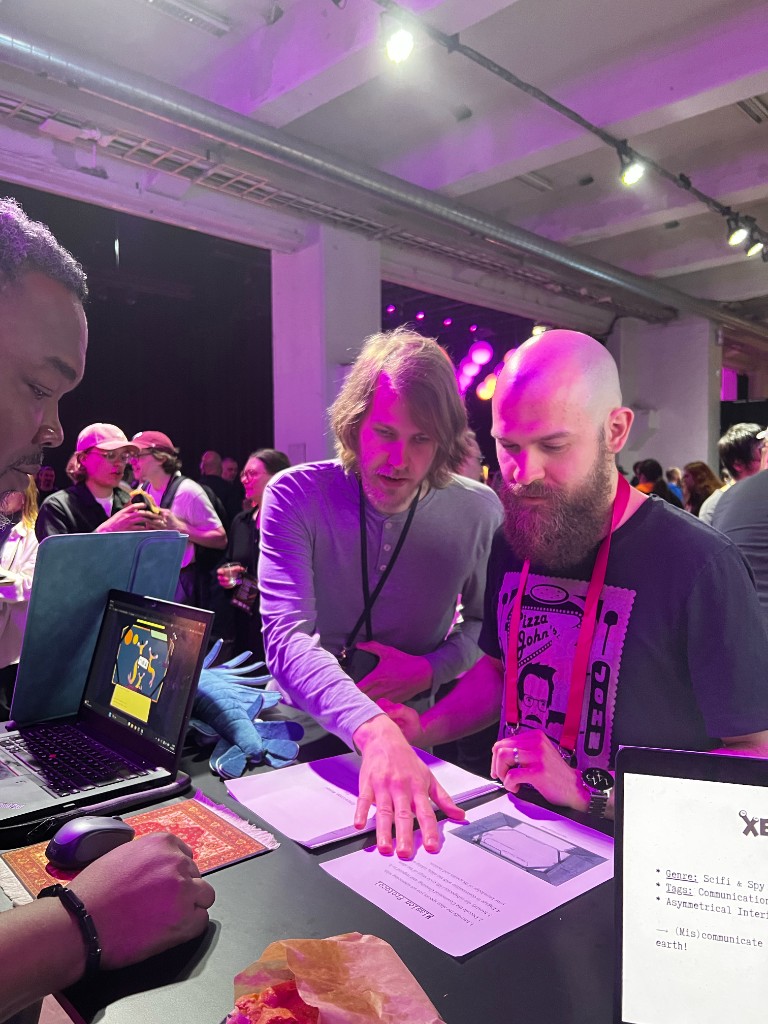 Mission Protocol demo walkthrough at a gaming event